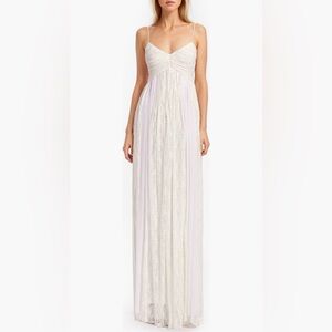 Badgley Mischka Lace Gown